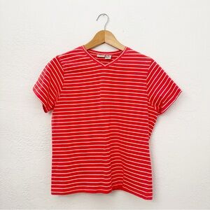 Vintage 90s Y2K Cotton Merona Striped T Shirt